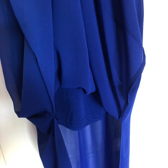 Blue flowy long skirt - Picture 5 of 5